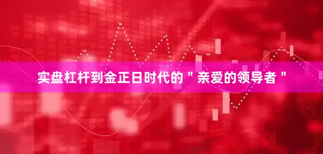实盘杠杆到金正日时代的＂亲爱的领导者＂